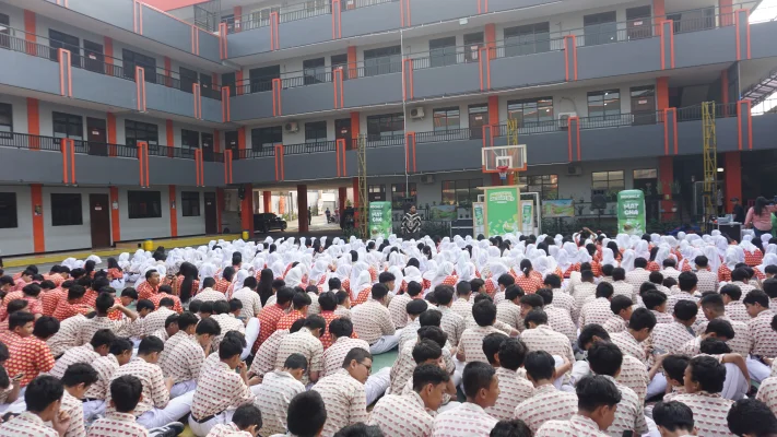 Keseruan Indomilk Matcha Matsuri School to School di Sekolah Prima Unggul!
